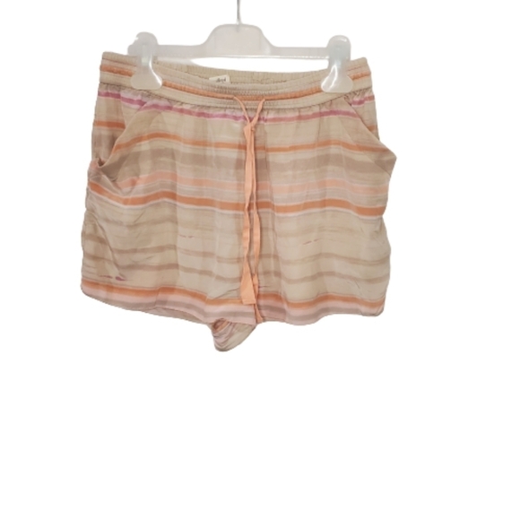 Wilfred Aritzia silk stripe shorts - Picture 1 of 8